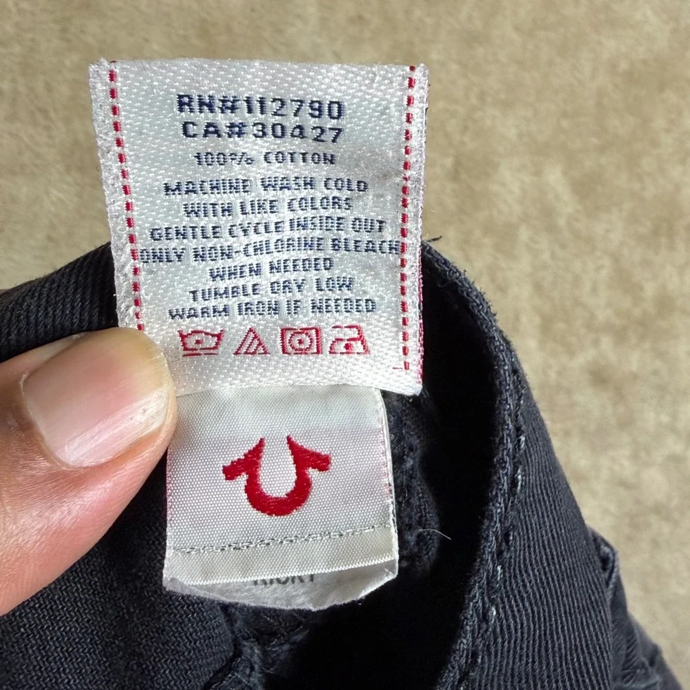 True Religion measurements waist